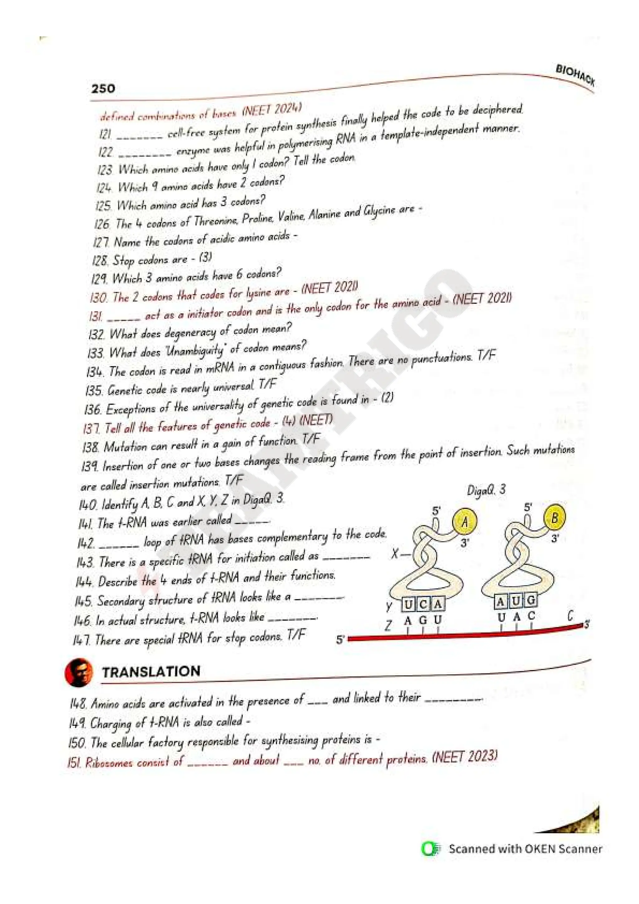 Biohack- class 11 and 12 NEET Parth Goyal