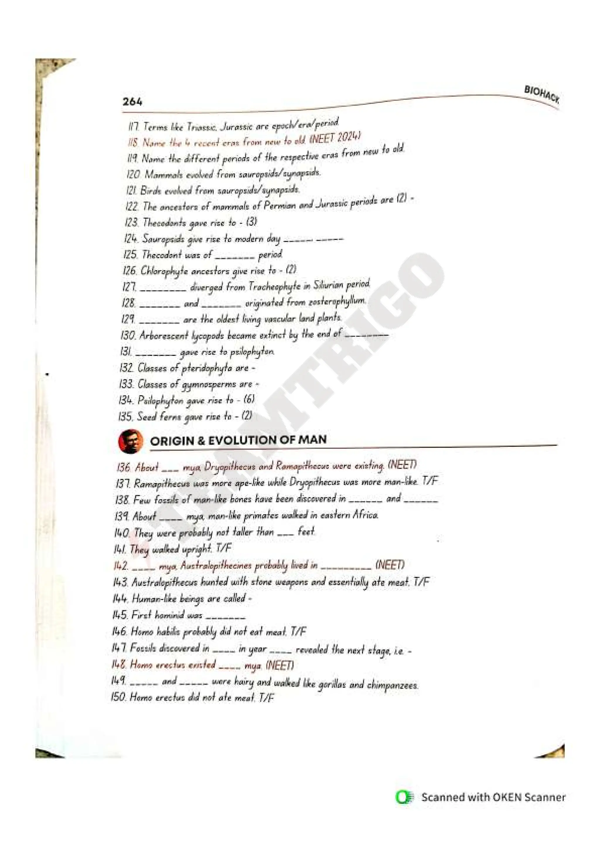 Biohack- class 11 and 12 NEET Parth Goyal