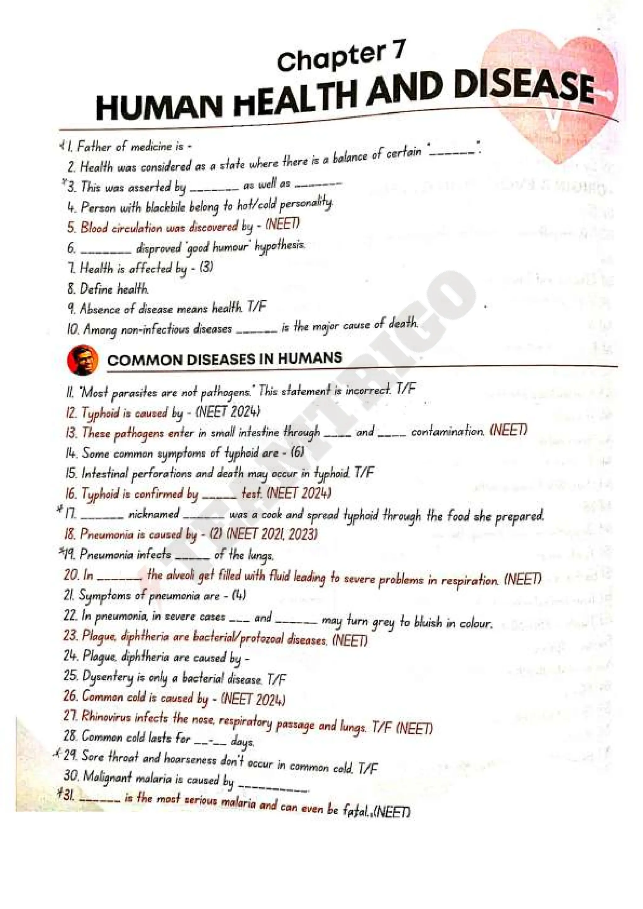Biohack- class 11 and 12 NEET Parth Goyal