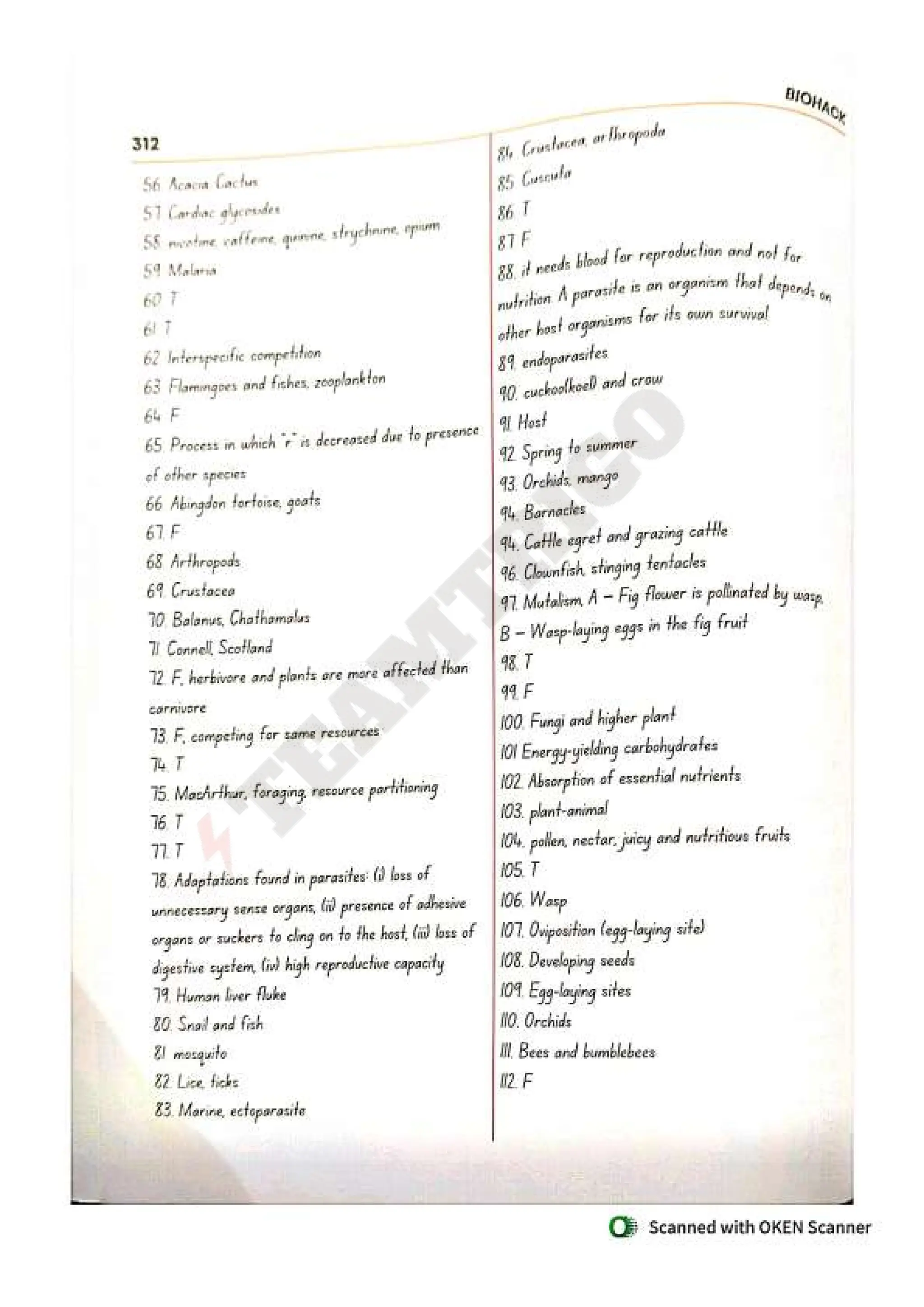 Biohack- class 11 and 12 NEET Parth Goyal