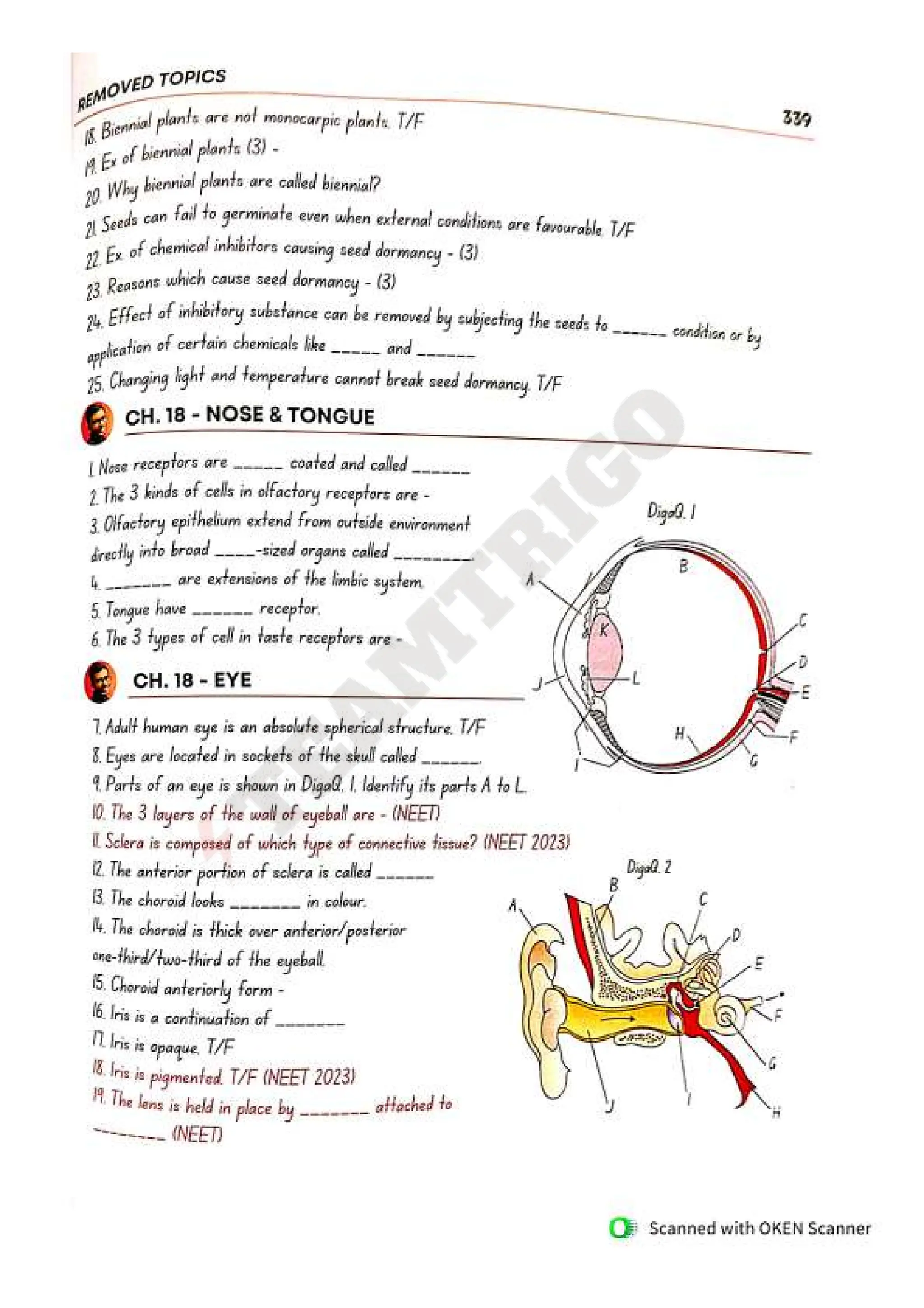 Biohack- class 11 and 12 NEET Parth Goyal
