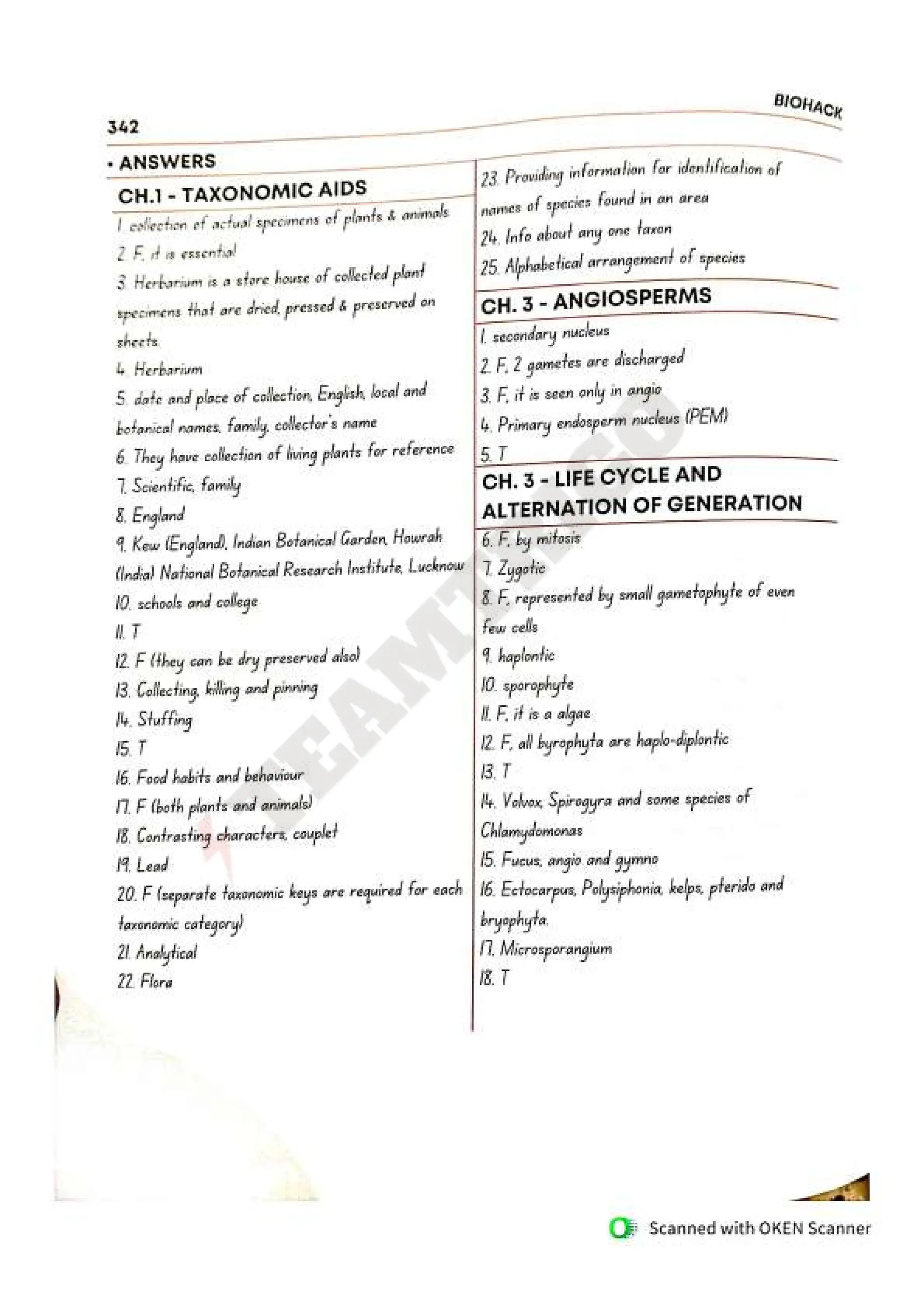 Biohack- class 11 and 12 NEET Parth Goyal