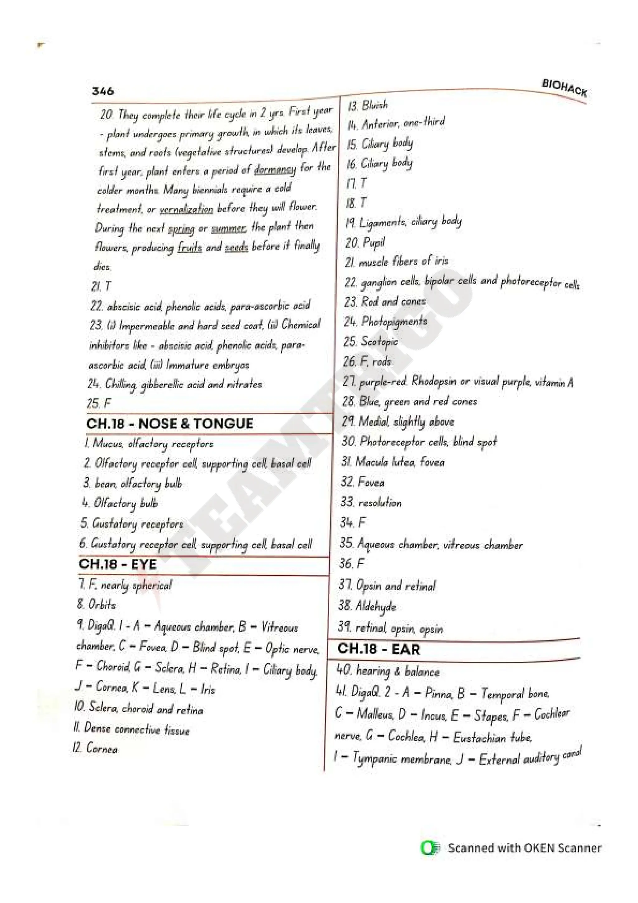 Biohack- class 11 and 12 NEET Parth Goyal