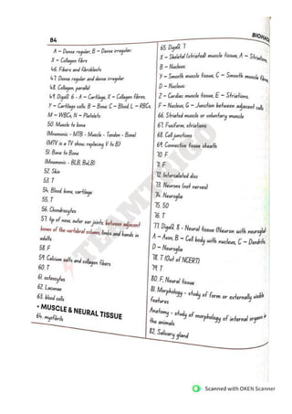 Biohack- class 11 and 12 NEET Parth Goyal | PDF