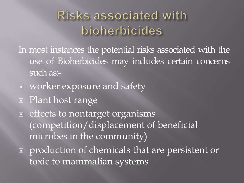 Bioherbicides