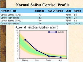 Normal Saliva Cortisol Profile 