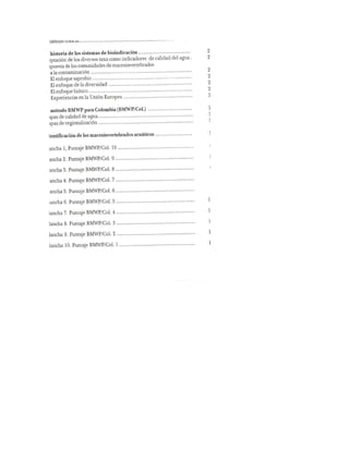 Bioindicación de la calidad del agua en colombia roldan 2003 | PDF