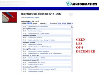 GEEN
LES
OP 4
DECEMBER
 