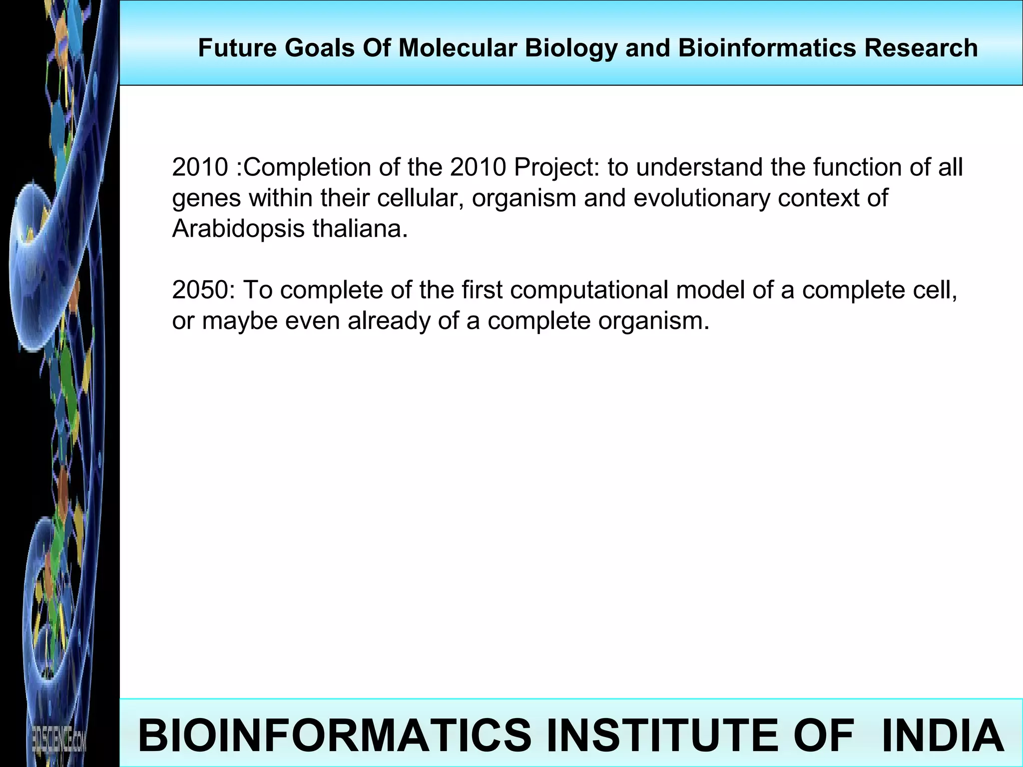 Bioinformatics | PPT