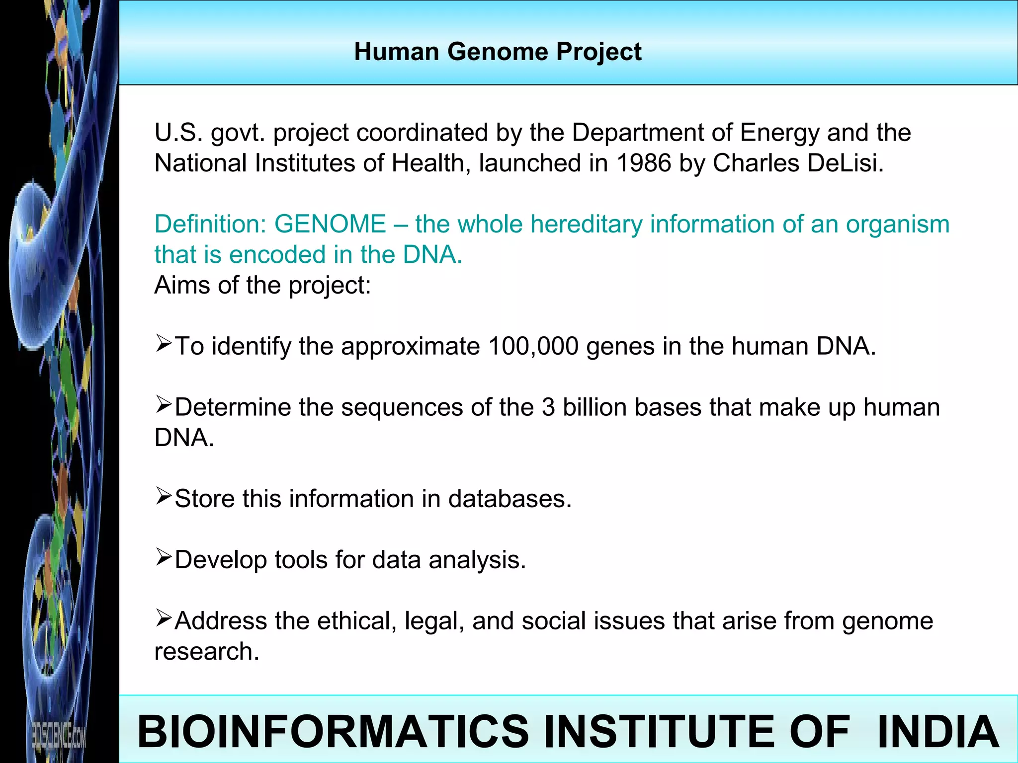 Bioinformatics | PPT