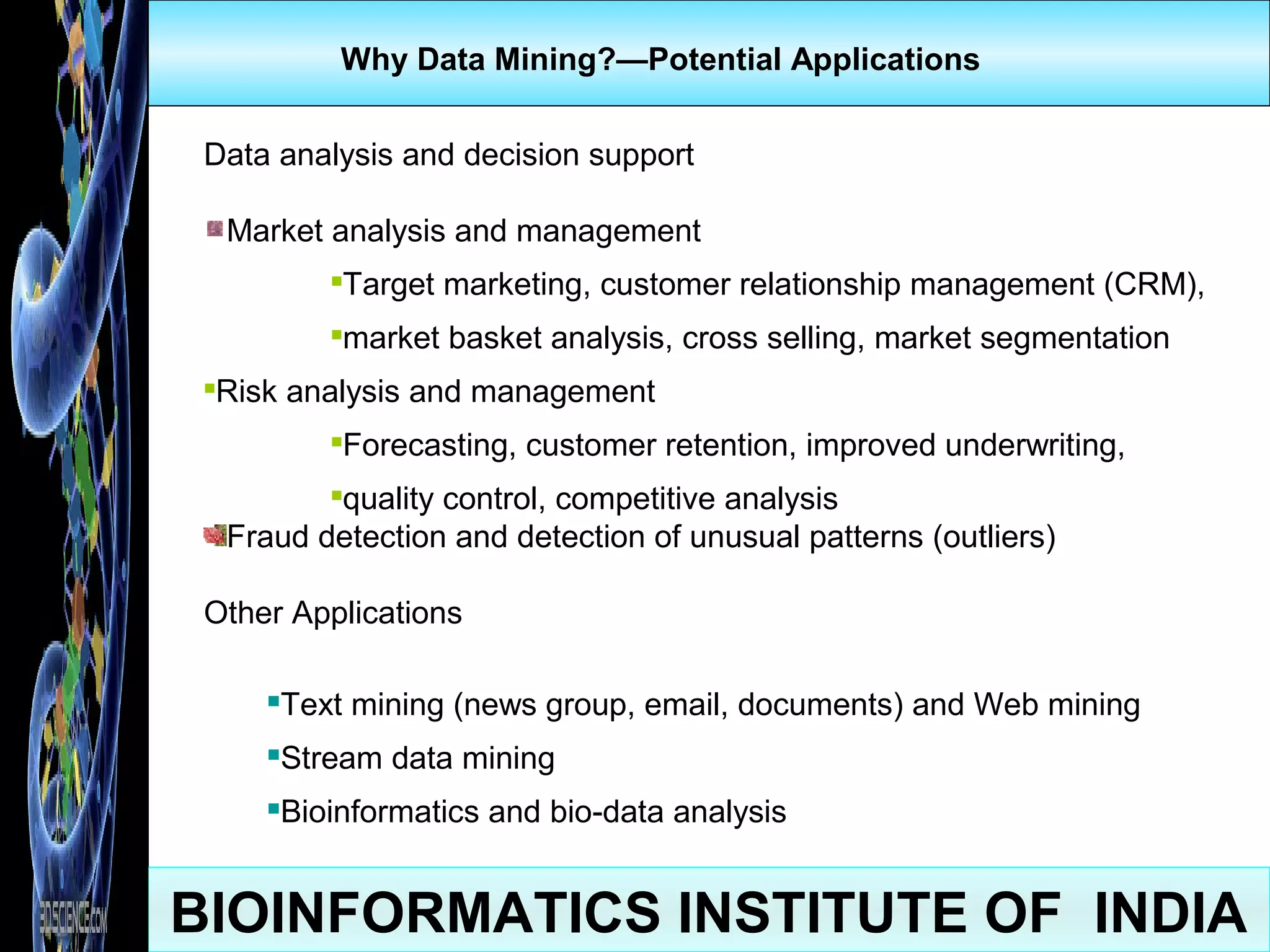 Bioinformatics | PPT | Biological Sciences | Science