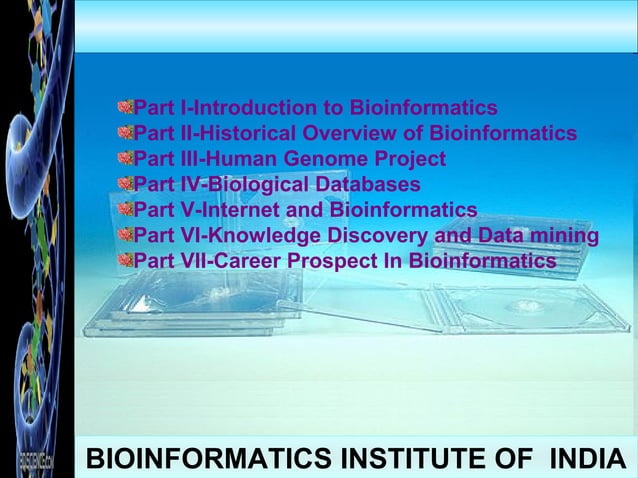 Bioinformatics | PPT | Biological Sciences | Science