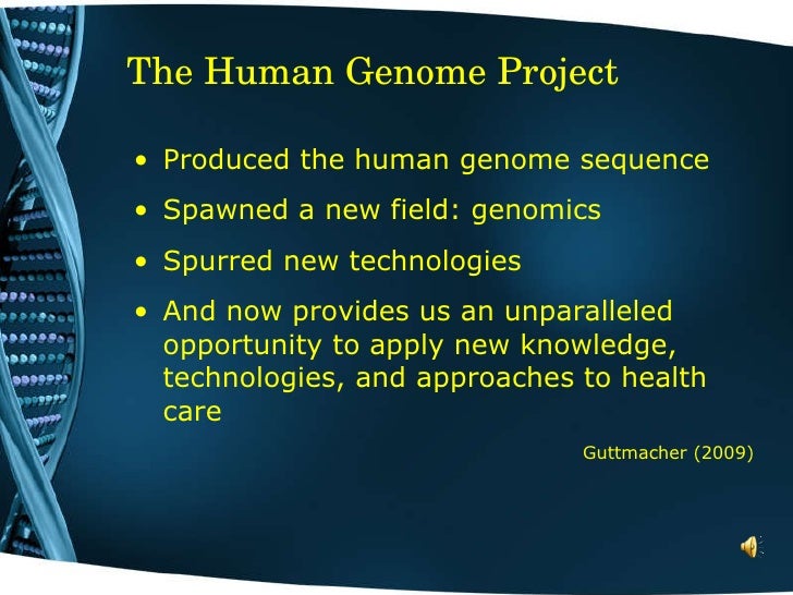 what is the human genome project