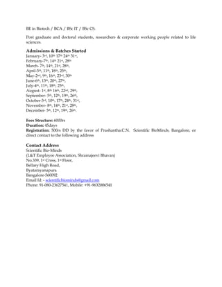 Bioinformatics | PDF