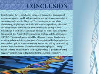 Bioinformatics | PPTX