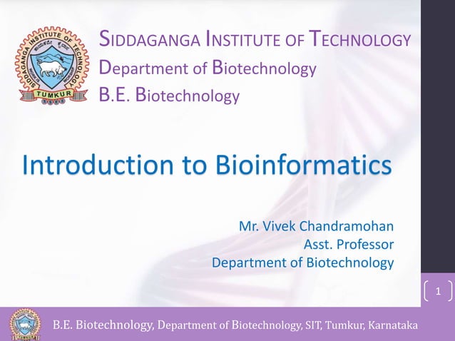 Bioinformatics | PPTX
