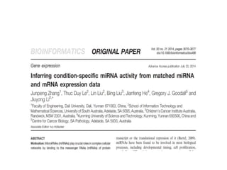 Causal inference based approaches
 