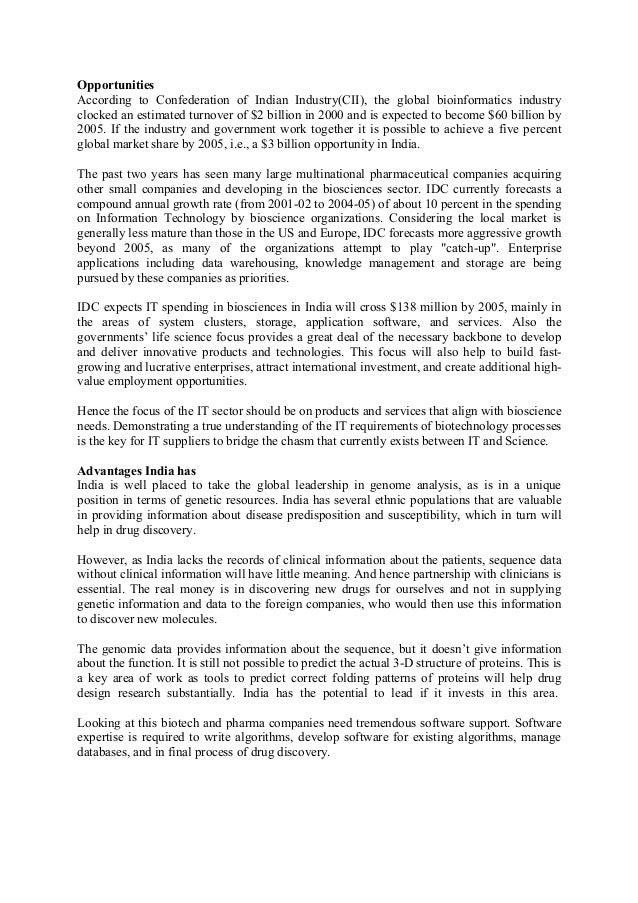 bioinformatics cover letter