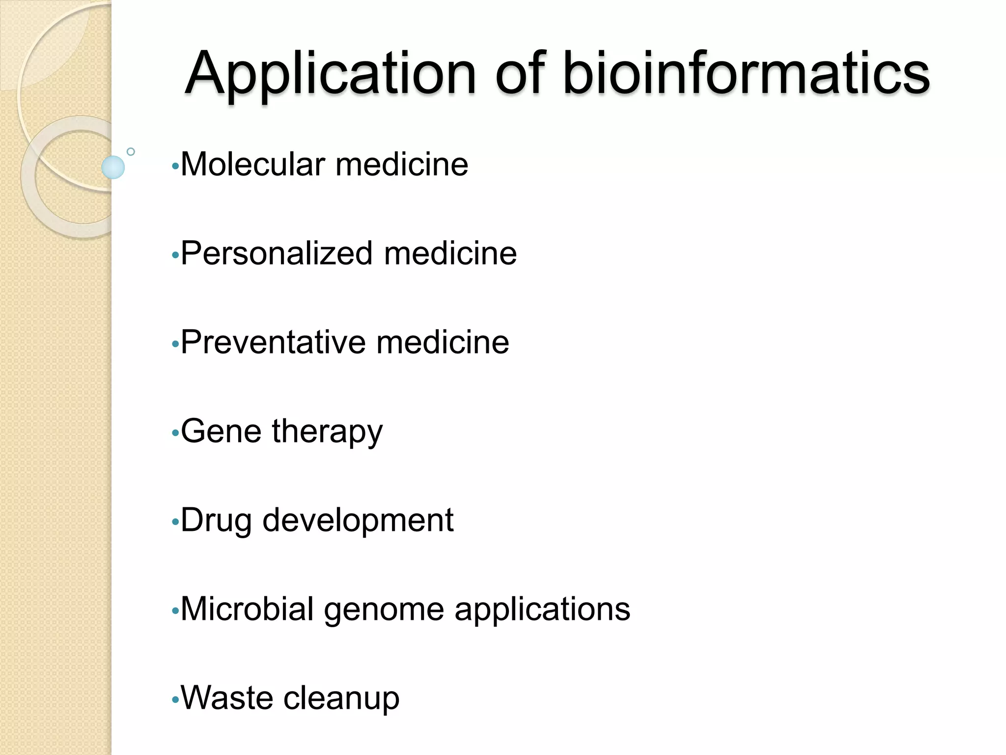 Bioinformatics | PPTX