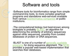 Bioinformatics | PPTX