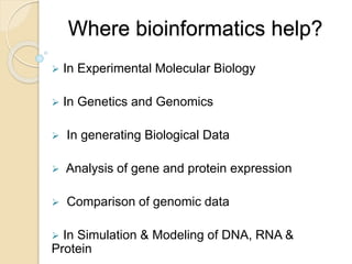 Bioinformatics | PPTX