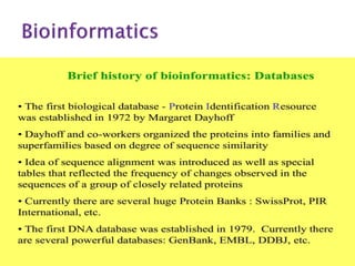 Bioinformatics | PPT