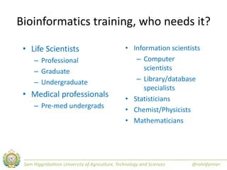 Bioinformatics | PPT