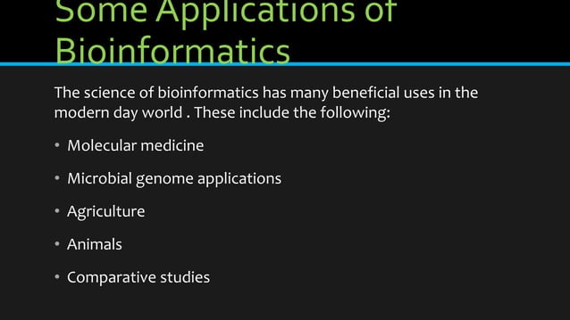 Bioinformatics | PPT