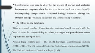 Computer Application in Pharmacy : BIOINFORMATICS.pptx