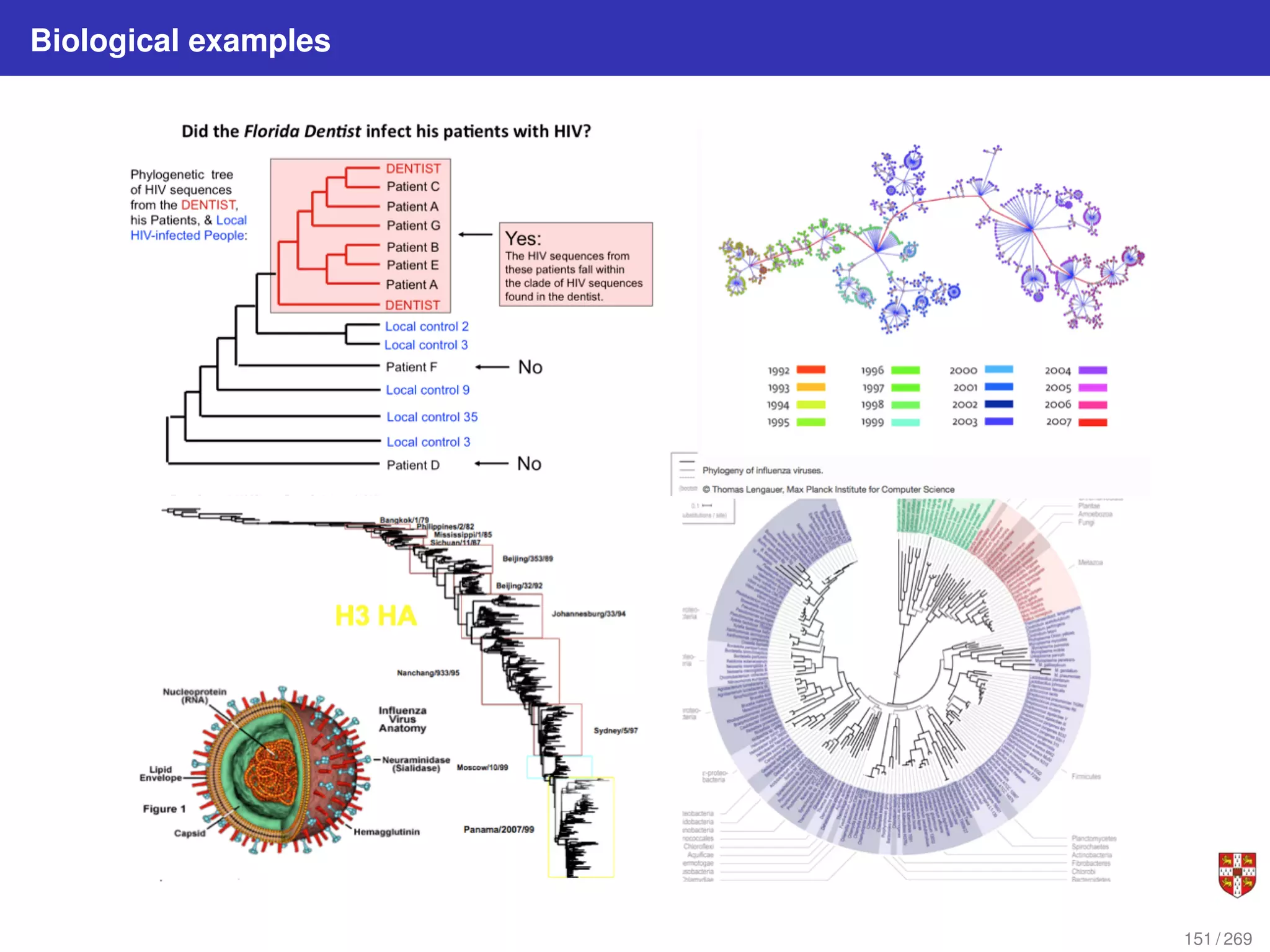 Biological examples
151 / 269
 