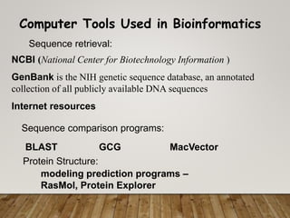 Bioinformatics | PPT