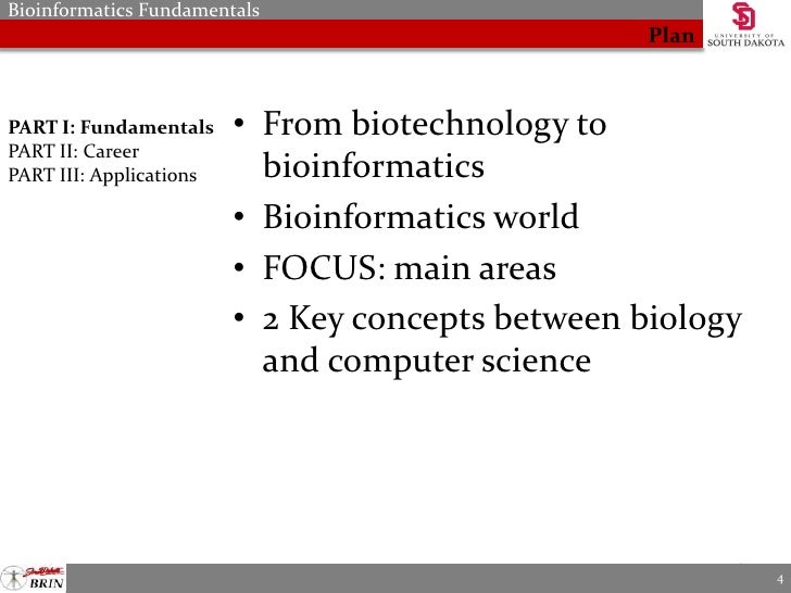 Bioinformatics Course Bioinformatics Course