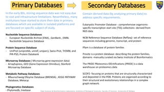 Bioinformatics databases: Current Trends and Future Perspectives | PDF