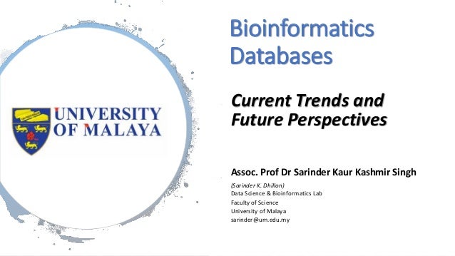 Bioinformatics Databases Current Trends And Future Perspectives