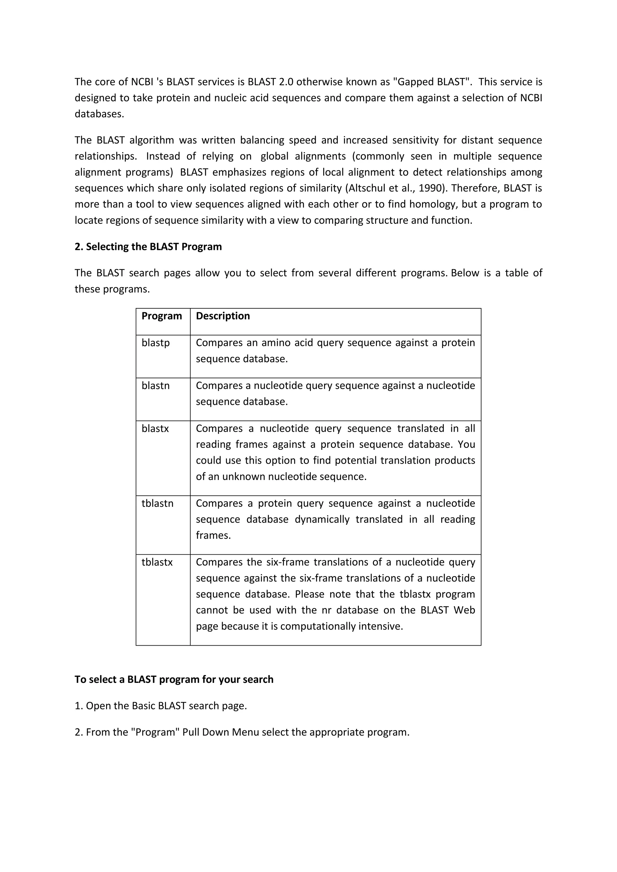 Bioinformatics Final Report