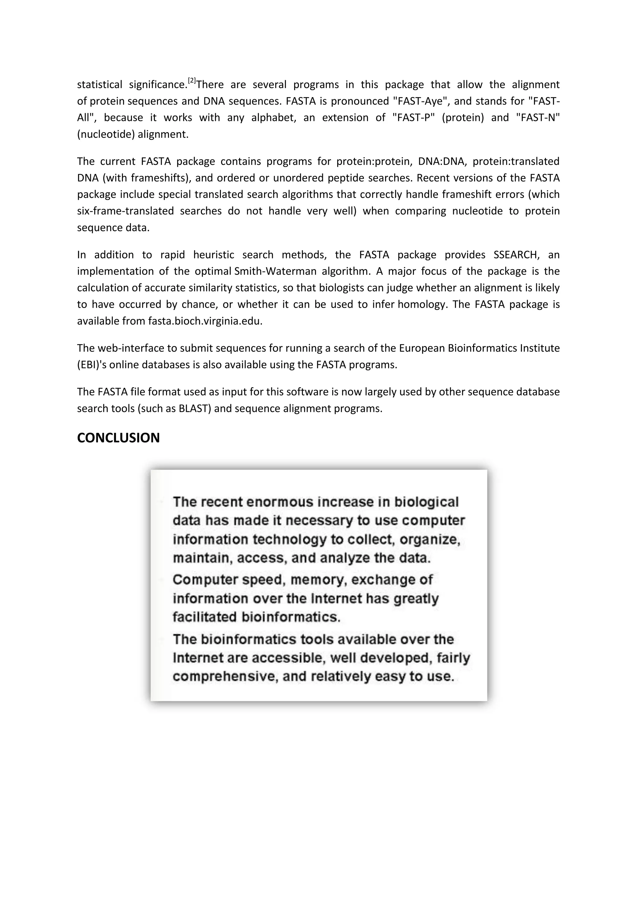 Bioinformatics Final Report