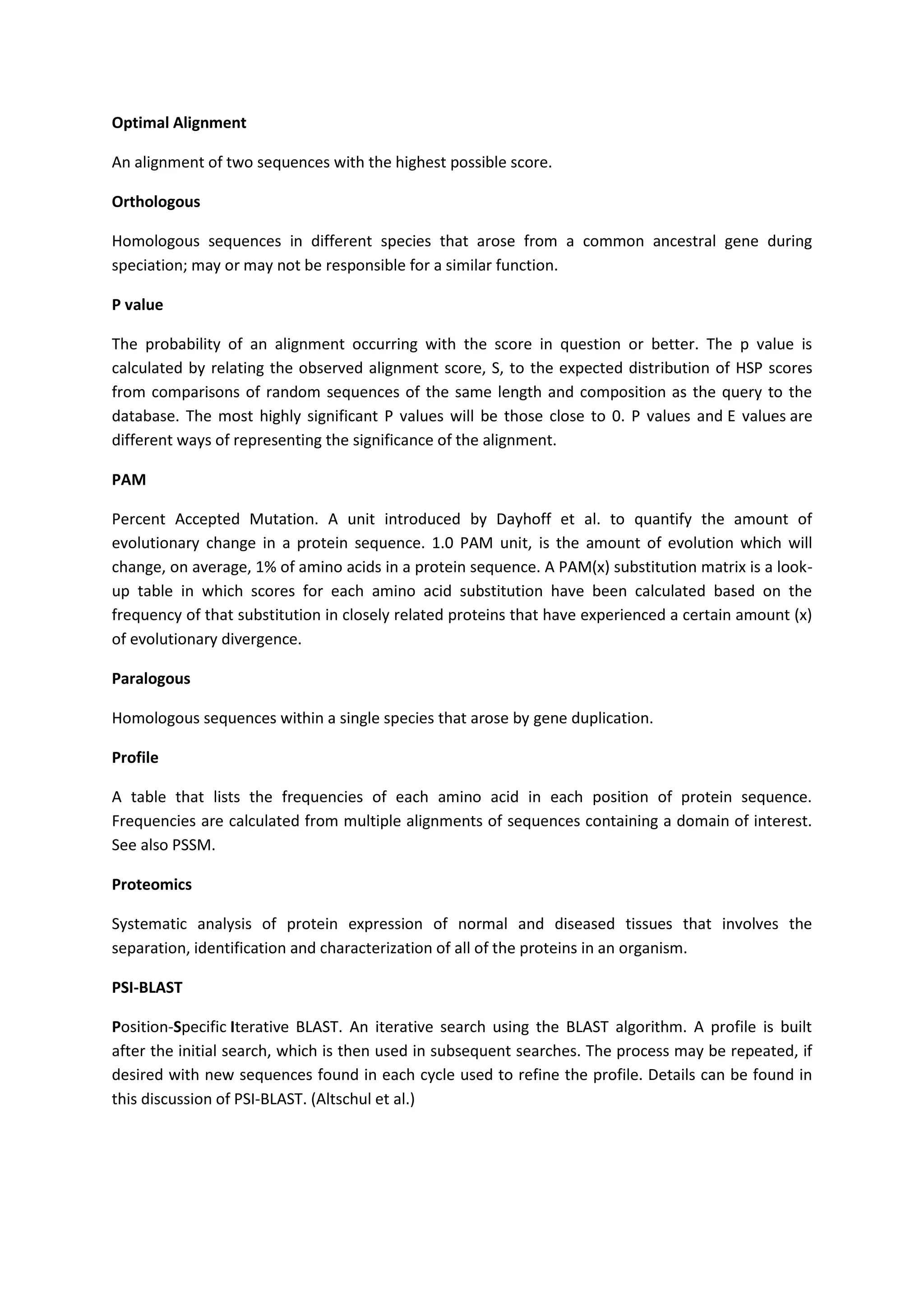 Bioinformatics Final Report