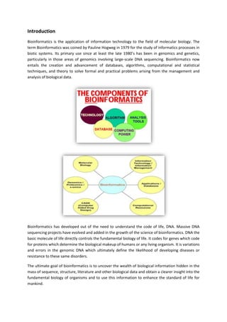 Bioinformatics Final Report | DOCX