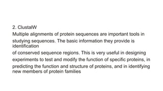 Bioinformatics for beginners | PPT