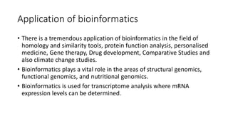 Bioinformatics for beginners | PPT