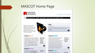 MASCOT Home Page
 
