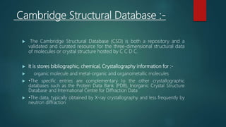 R.P Maurya ppt on C C D C & DSSP(Bioinformatics) | PPTX