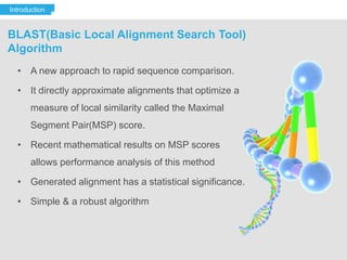 Basic Local Alignment Search Tool (BLAST) | PPTX