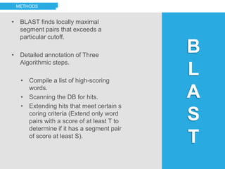 Basic Local Alignment Search Tool (BLAST) | PPTX