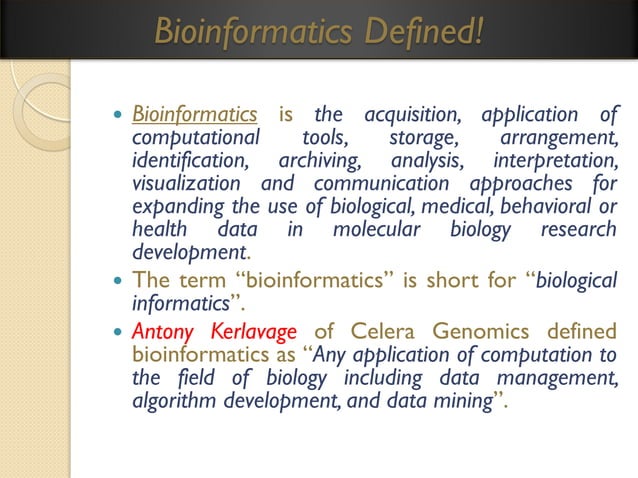 Bioinformatics principles and applications | PDF