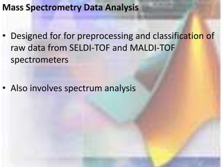 MATLAB Bioinformatics tool box | PPTX