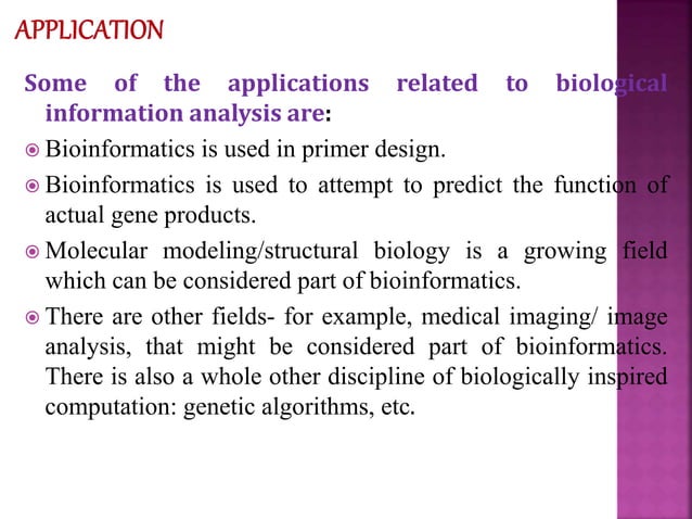 Bioinformatic, and tools by kk sahu | PPT