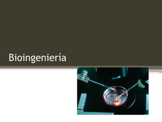 Bioingeniería
 