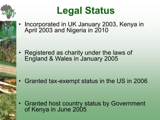 AATF: Facilitating access and delivery of appropriate technologies for smallholder farmers in Africa