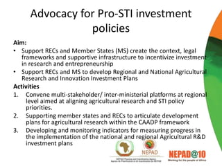 Science, technology and innovation strategy for Africa 2024